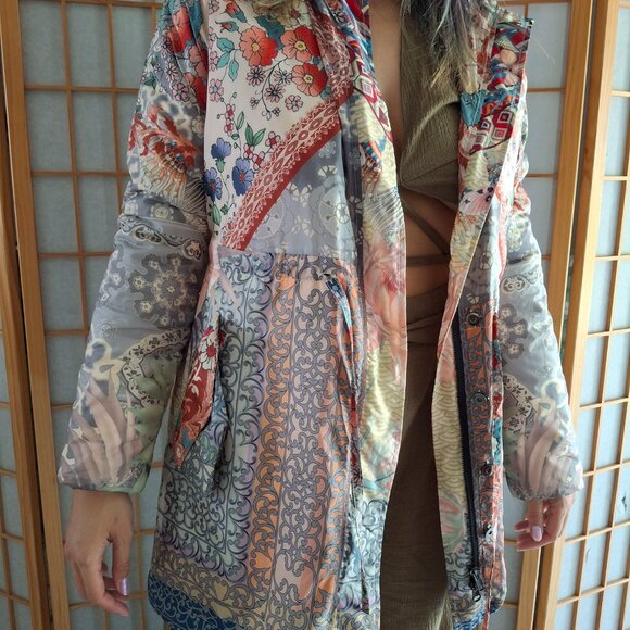 Johnny Was Thai Anorak Jacket Multicolor - Picture 5 of 6